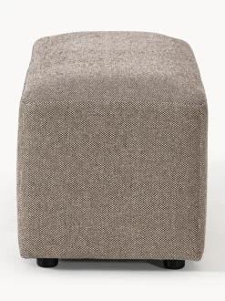 Puf reposapiés Melva, 99 x 42 cm