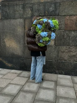 Ramo de flores artificiales Hydrangea