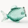 Recipiente de vidrio de diseño Fish