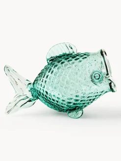 Recipiente de vidrio de diseño Fish