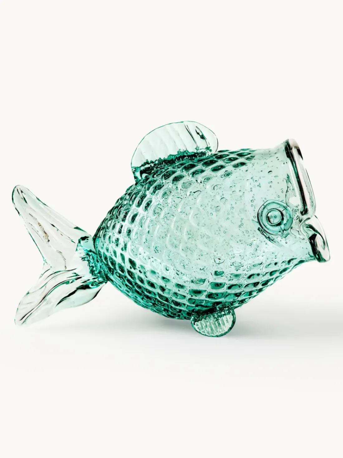 Recipiente de vidrio de diseño Fish
