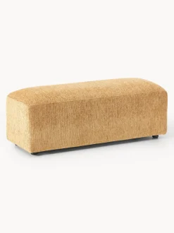 Reposapiés puf grande Melva, 116 x 42 cm
