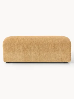 Reposapiés puf grande Melva, 116 x 42 cm