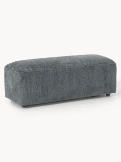 Reposapiés puf grande Melva, 116 x 42 cm