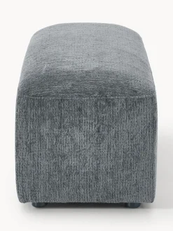 Reposapiés puf grande Melva, 116 x 42 cm