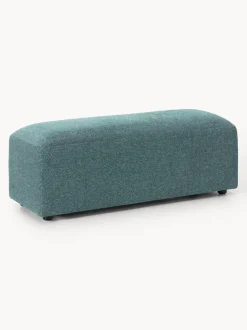 Reposapiés puf grande Melva, 116 x 42 cm
