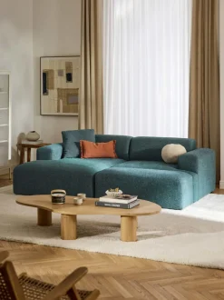 Reposapiés puf grande Melva, 116 x 42 cm