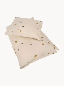 Ropa de cama infantil de algodón ecológico Lemon, tamaños diferentes, 2 pzas.