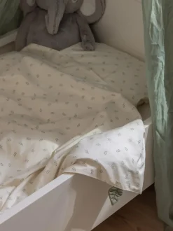 Ropa de cama infantil de algodón ecológico Sophora Leaves