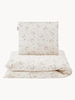 Ropa de cama infantil de satén Wreath