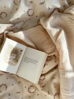 Ropa de cama infantil de satén Wreath