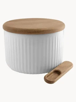 Salero con tapa y cuchara Legio Nova, 3 pzas.