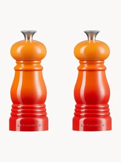 Salero y pimentero con molinillo de cerámica Creuset, 2 uds.