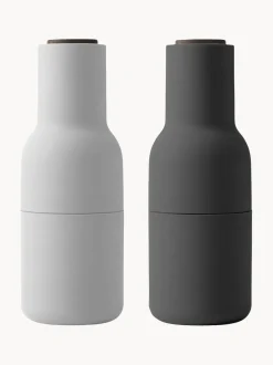 Salero y pimentero con tapa de nogal Bottle Grinder, 2 uds.