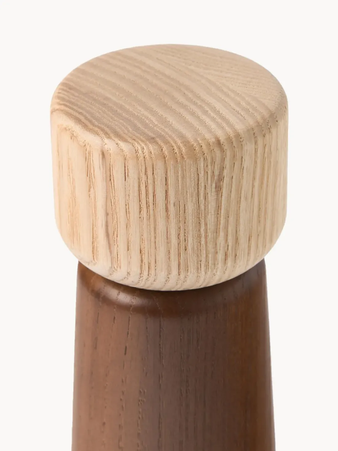 Salero y pimentero de madera de fresno Anis, 2 uds.
