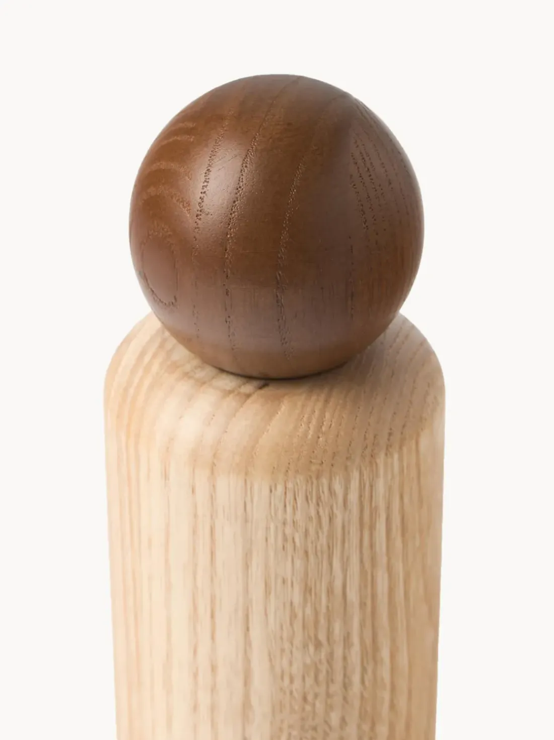 Salero y pimentero de madera de fresno Anis, 2 uds.
