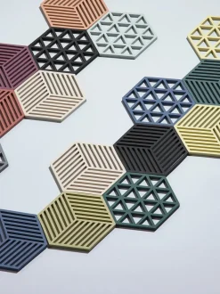 Salvamanteles de silicona Triangles