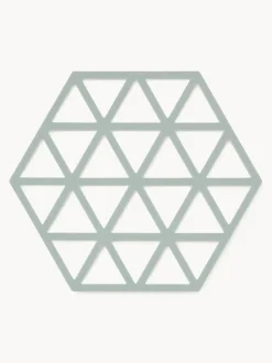 Salvamanteles de silicona Triangles, 2 uds.