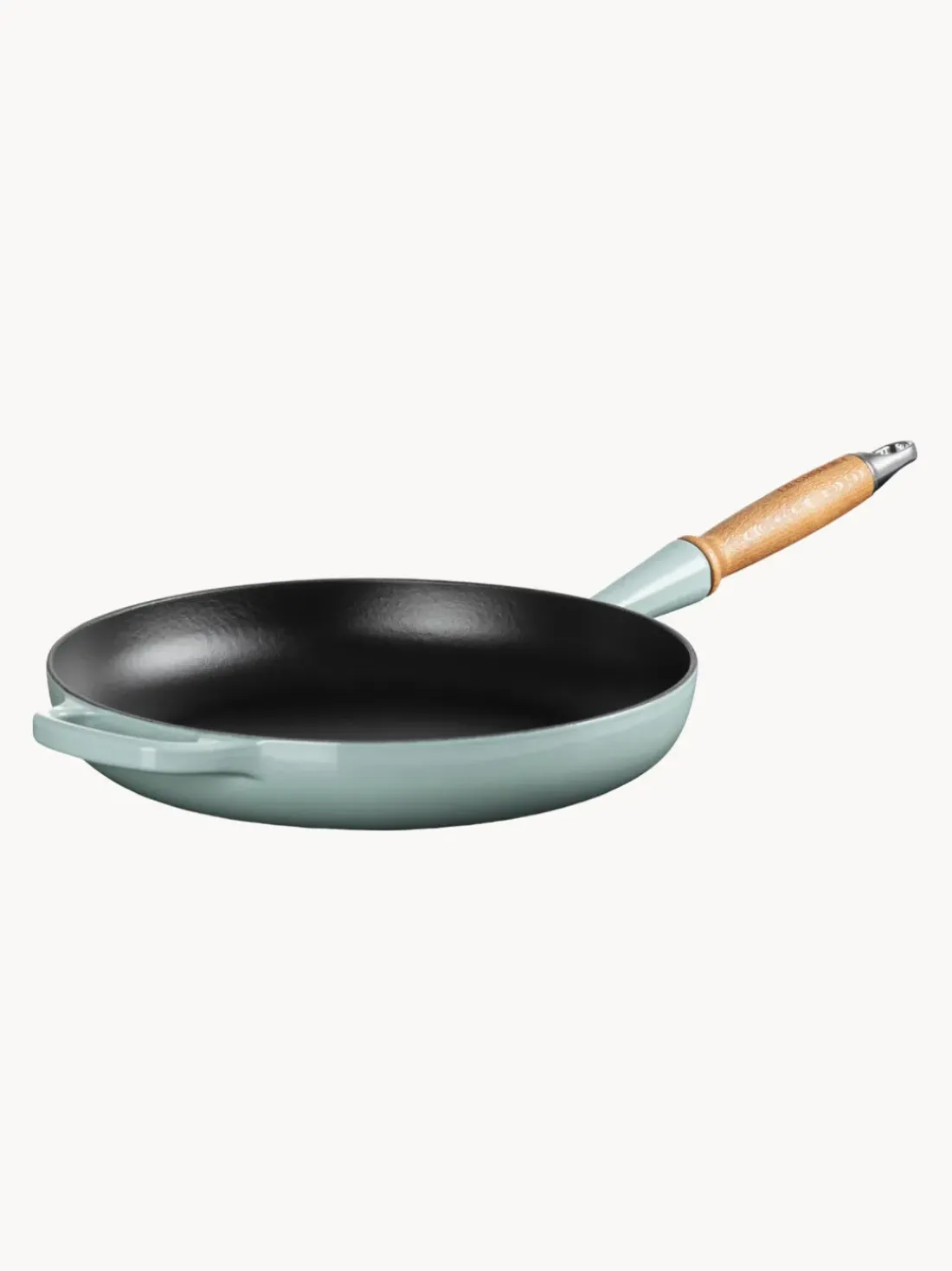 Sartén de hierro fundido con mango de madera Signature Collection