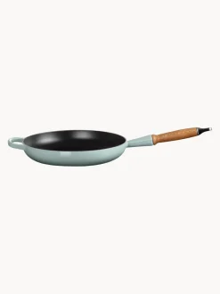Sartén de hierro fundido con mango de madera Signature Collection