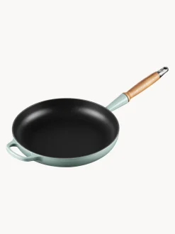 Sartén de hierro fundido con mango de madera Signature Collection