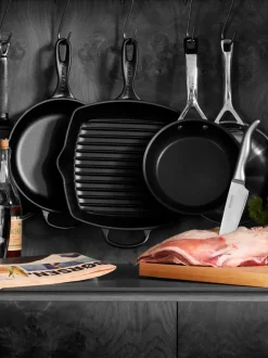 Sartén skillet cuadrada grill de hierro fundido Signature Collection