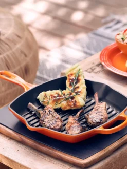 Sartén skillet cuadrada grill de hierro fundido Signature Collection