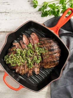 Sartén skillet cuadrada grill de hierro fundido Signature Collection