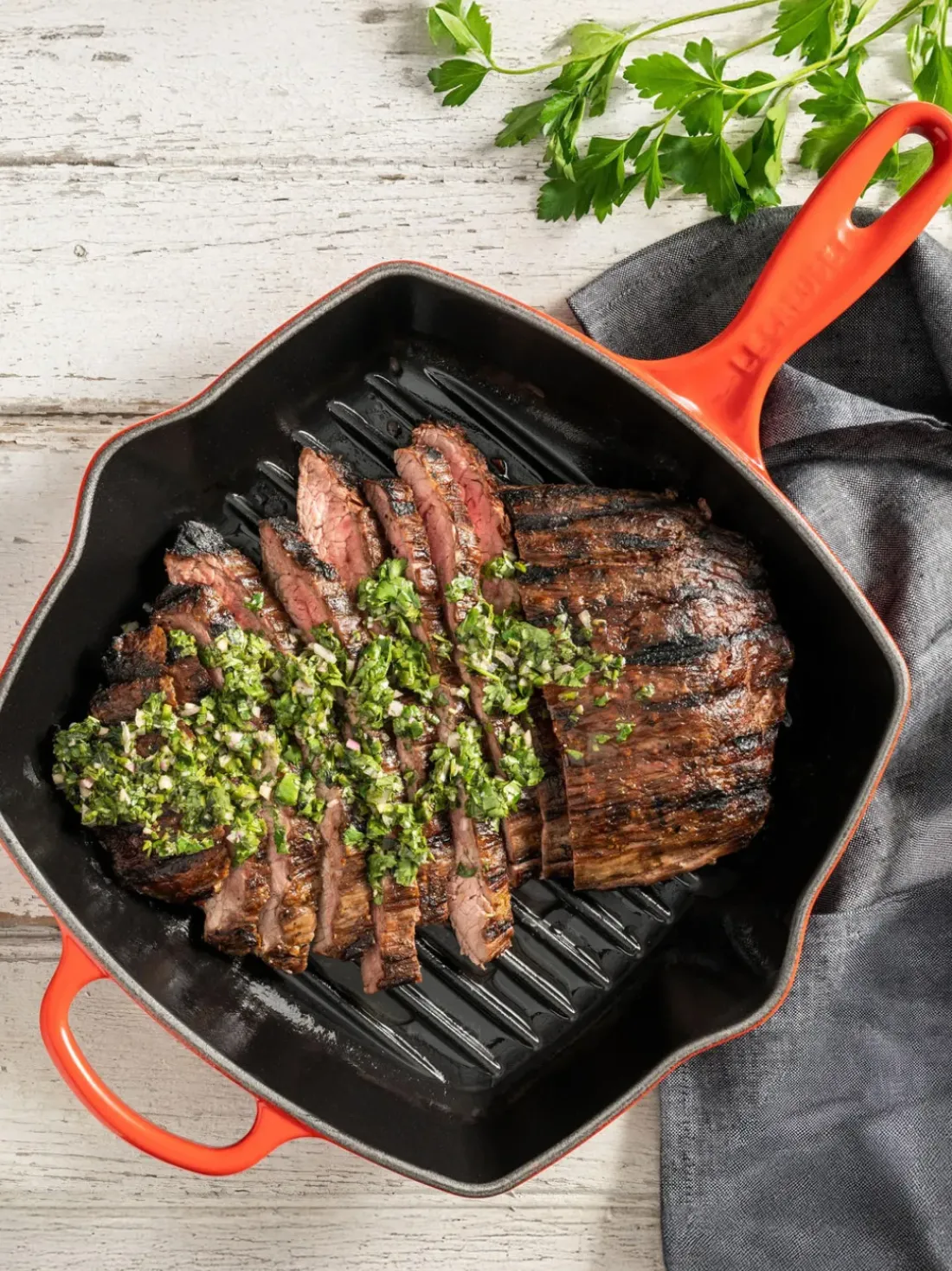 Sartén skillet cuadrada grill de hierro fundido Signature Collection