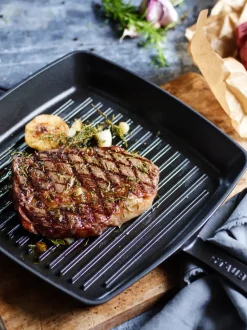 Sartén skillet cuadrada grill American Grill