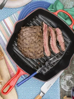 Sartén skillet cuadrada grill de hierro fundido Signature Collection