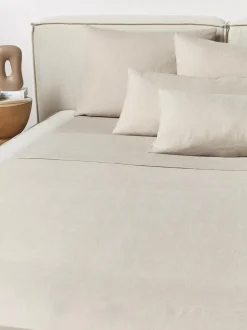 Sábana encimera de lino lavado Airy