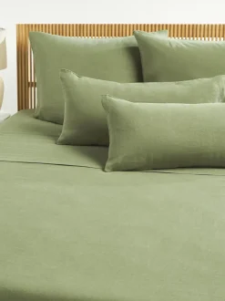 Sábana encimera de lino lavado Airy