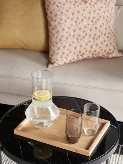 Set de bandejas decorativas artesanales Nature, 2 uds.