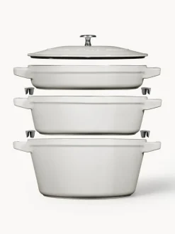 Set de baterías de cocina de hierro fundido La Cocotte, 3 uds.