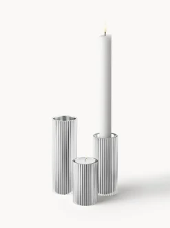 Set de candelabros con relieves Bernadotte, 3 uds.