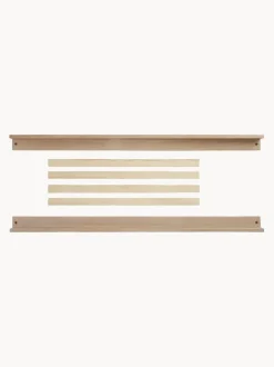 Set de conversión de cama infantil artesanal de madera de roble Eli, 6 pzas.