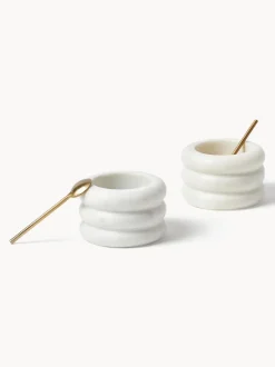 Set de cuenco de mármol Zuri, 2 pzas.