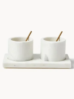 Set de cuencos pequeños de mármol Agata, 5 pzas.