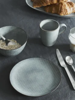Set de desayuno artesanal Nordic Sea, 4 comensales (12 pzas.)