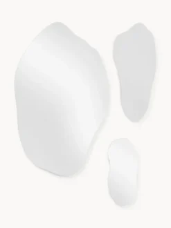 Set de espejos de pared sin marco Lia, 3 uds.