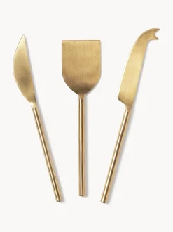 Set de fuente con cuchillos para quesos Jaya, 4 pzas.