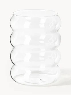 Set de jarra y vasos soplado Bubbly, 5 pzas.