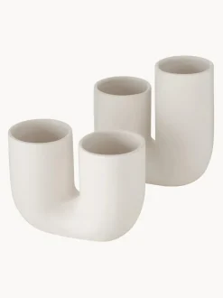 Set de jarrones artesanales de gres Filicio, 2 uds.