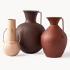 Set de jarrones artesanales Roman, 3 uds.