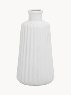 Set de jarrones de porcena con relieve Esko, 2 uds.
