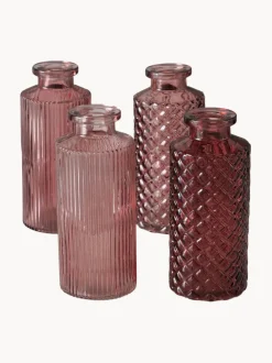 Set de jarrones de vidrio Panja, 4 uds.