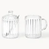Set de lechera y azucarera Brilia, 3 pzas.