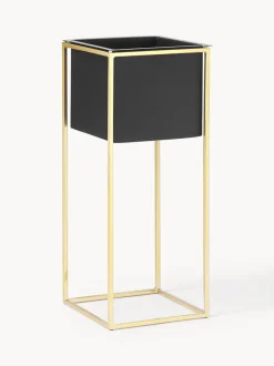 Set de maceteros de metal Leilani, 2 uds.