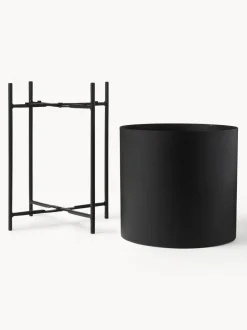 Set de maceteros de metal Mina, 2 uds.